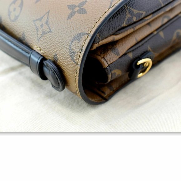 Metis Pochette Reverse Monogram Canvas  Shoulder Bag - Picture 5 of 9